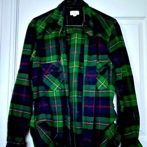 NWOT Tunic Flannel 🤎